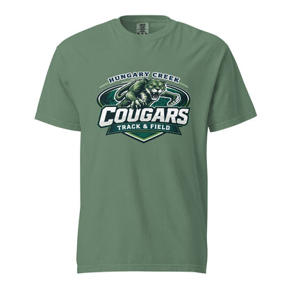 Signature | Comfort Colors T-Shirt | Hungary Creek Cougar | Shield Logo