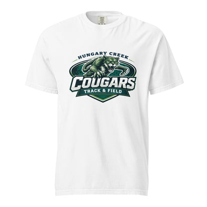 Signature | Comfort Colors T-Shirt | Hungary Creek Cougar | Shield Logo