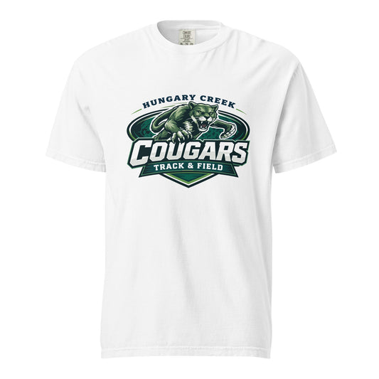Signature | Comfort Colors T-Shirt | Hungary Creek Cougar | Shield Logo