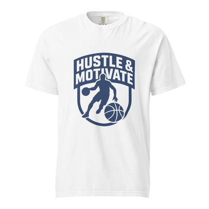 Signature | Comfort Colors T-Shirt | Hustle and Motivate Basketball