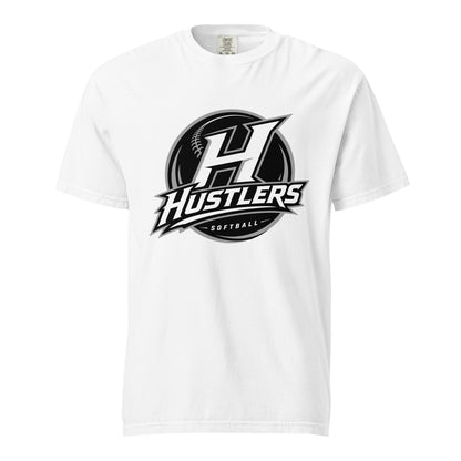 Signature | Comfort Colors T-Shirt | Hustlers Softball | Crest Logo