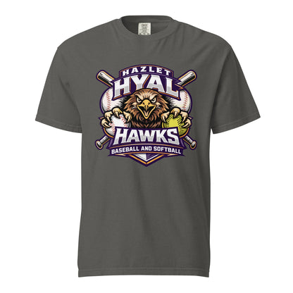 Signature | Comfort Colors T-Shirt | HYAL Hawks | Emblem Logo