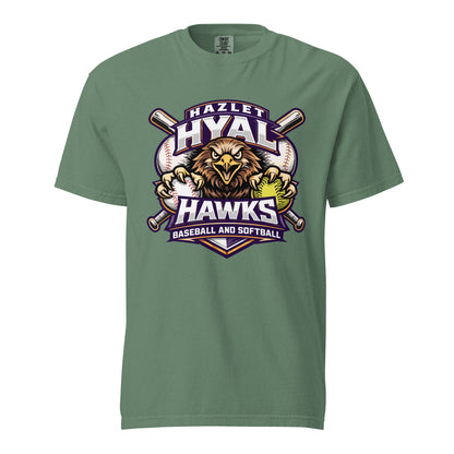 Signature | Comfort Colors T-Shirt | HYAL Hawks | Emblem Logo
