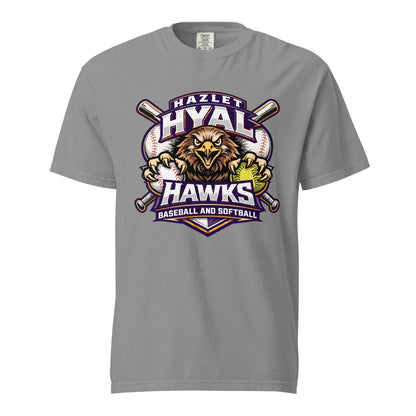 Signature | Comfort Colors T-Shirt | HYAL Hawks | Emblem Logo