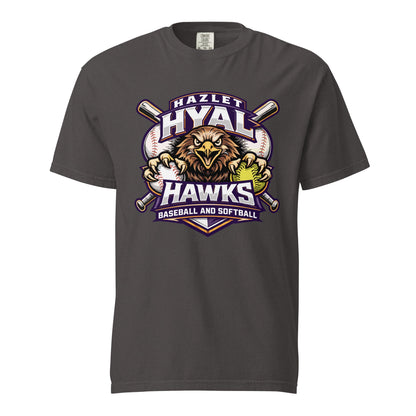 Signature | Comfort Colors T-Shirt | HYAL Hawks | Emblem Logo