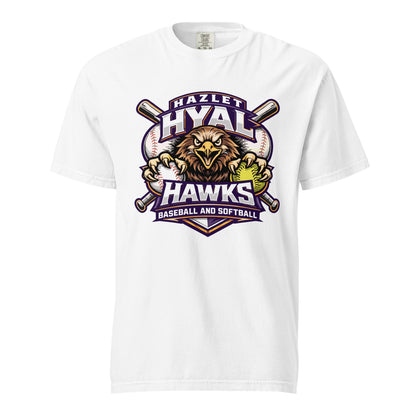 Signature | Comfort Colors T-Shirt | HYAL Hawks | Emblem Logo