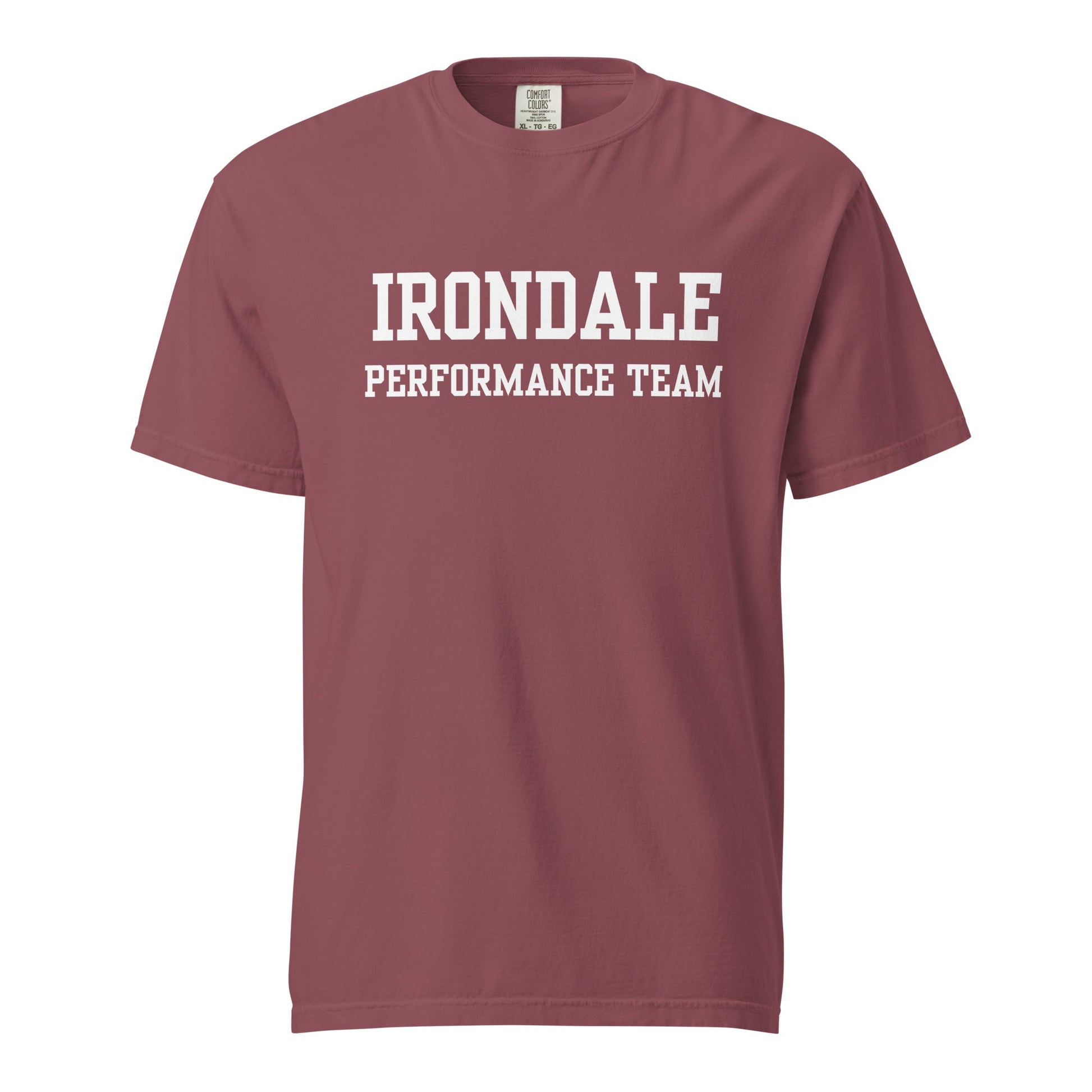 Signature | Comfort Colors T-Shirt | Irondale Dance Team | Script Logo