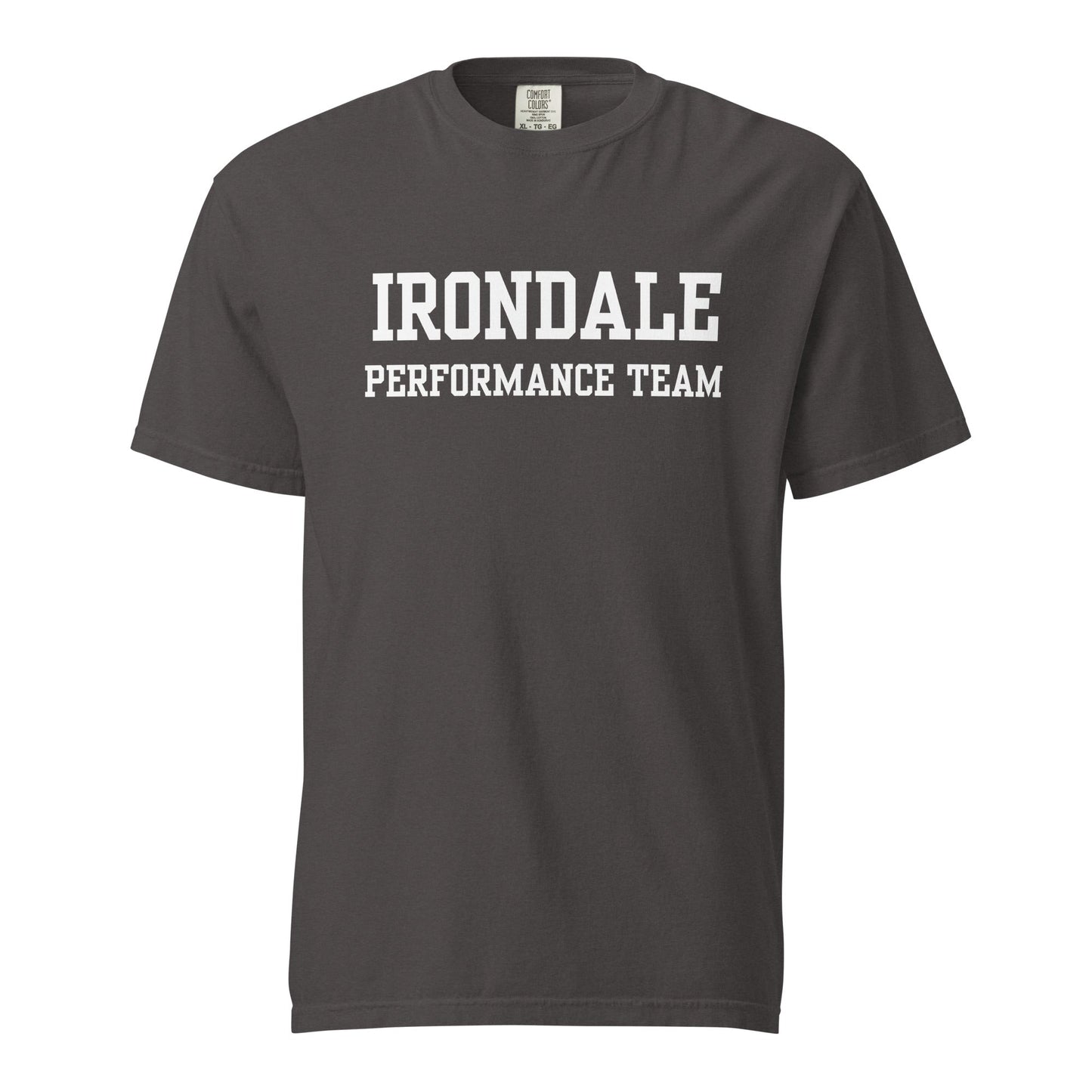 Signature | Comfort Colors T-Shirt | Irondale Dance Team | Script Logo