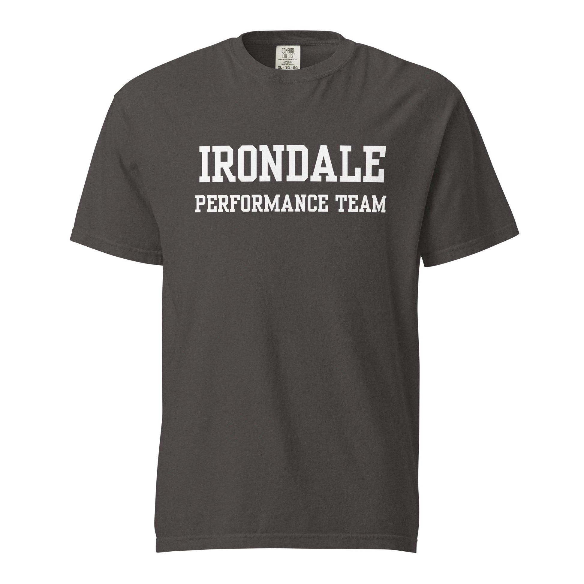 Signature | Comfort Colors T-Shirt | Irondale Dance Team | Script Logo