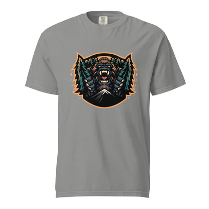 Signature | Comfort Colors T-Shirt | JBLM Bigfoot Hockey Team | Mascot Logo
