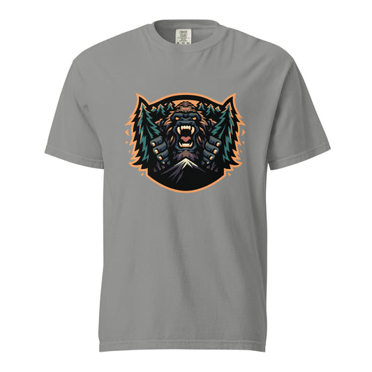 Signature | Comfort Colors T-Shirt | JBLM Bigfoot Hockey Team | Mascot Logo