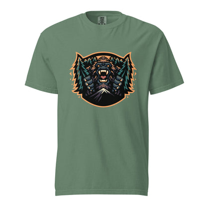 Signature | Comfort Colors T-Shirt | JBLM Bigfoot Hockey Team | Mascot Logo