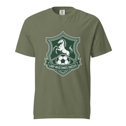 Signature | Comfort Colors T-Shirt | JFK Memorial Lady Mustang Soccer