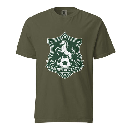 Signature | Comfort Colors T-Shirt | JFK Memorial Lady Mustang Soccer