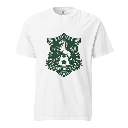 Signature | Comfort Colors T-Shirt | JFK Memorial Lady Mustang Soccer