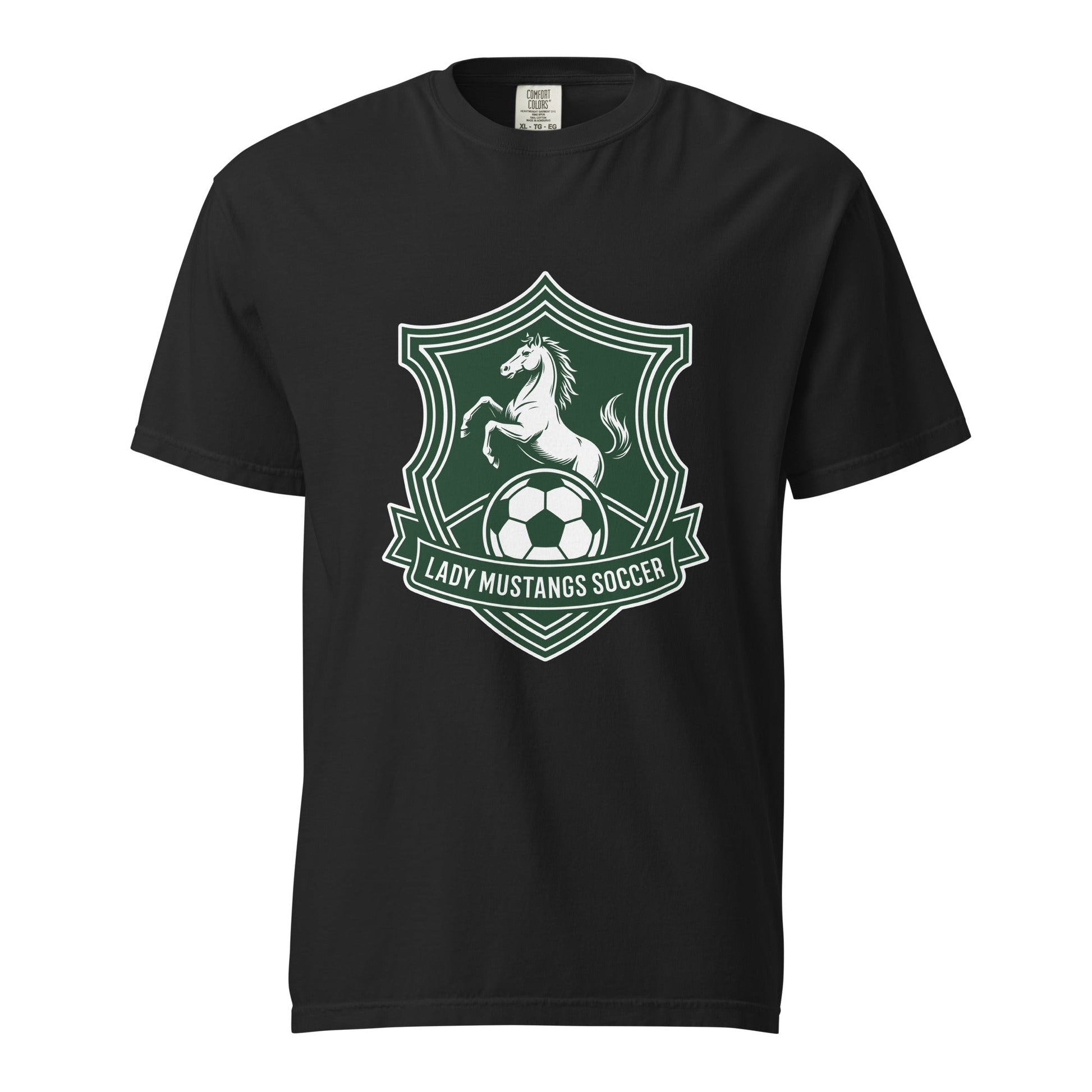 Signature | Comfort Colors T-Shirt | JFK Memorial Lady Mustang Soccer