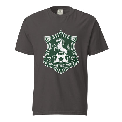 Signature | Comfort Colors T-Shirt | JFK Memorial Lady Mustang Soccer