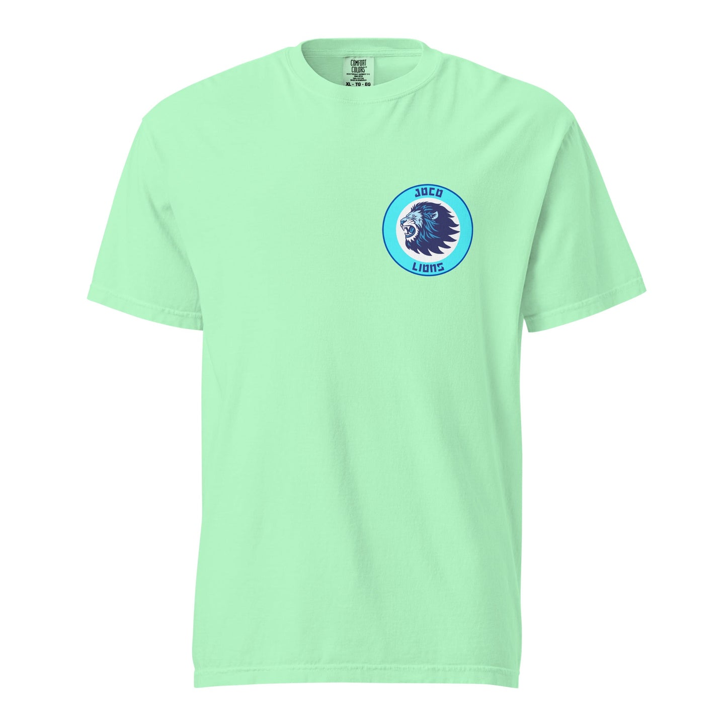 Signature | Comfort Colors T-Shirt | JoCo Lions | Badge Logo