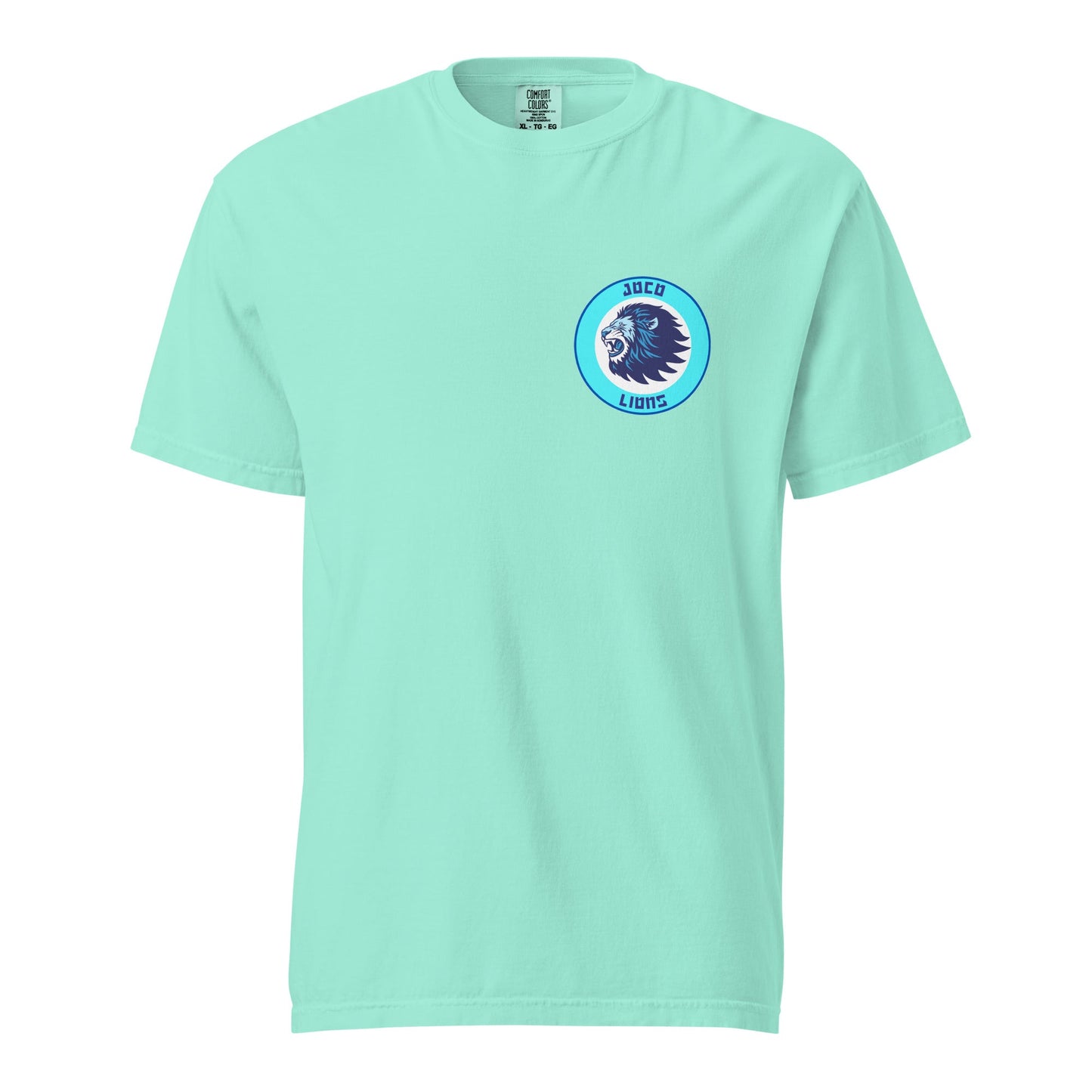 Signature | Comfort Colors T-Shirt | JoCo Lions | Badge Logo