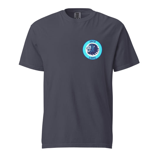 Signature | Comfort Colors T-Shirt | JoCo Lions | Badge Logo
