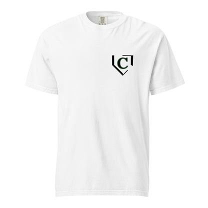 Signature | Comfort Colors T-Shirt | John Cooper Baseball | Home C Logo