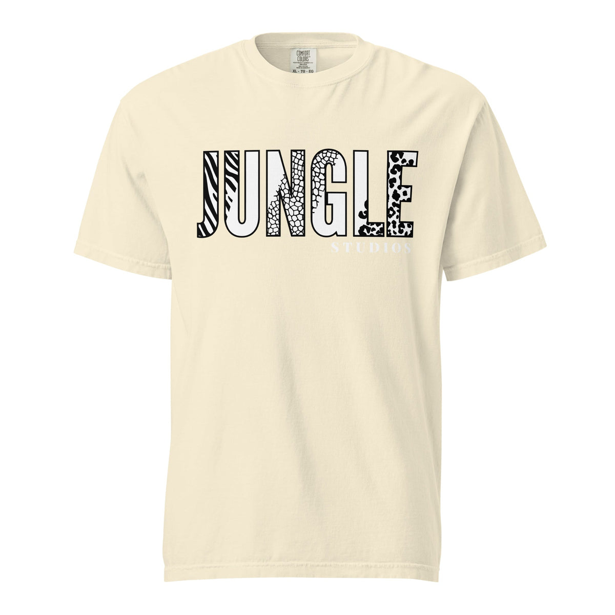 Signature | Comfort Colors T-Shirt | Jungle Studios | Crest Logo