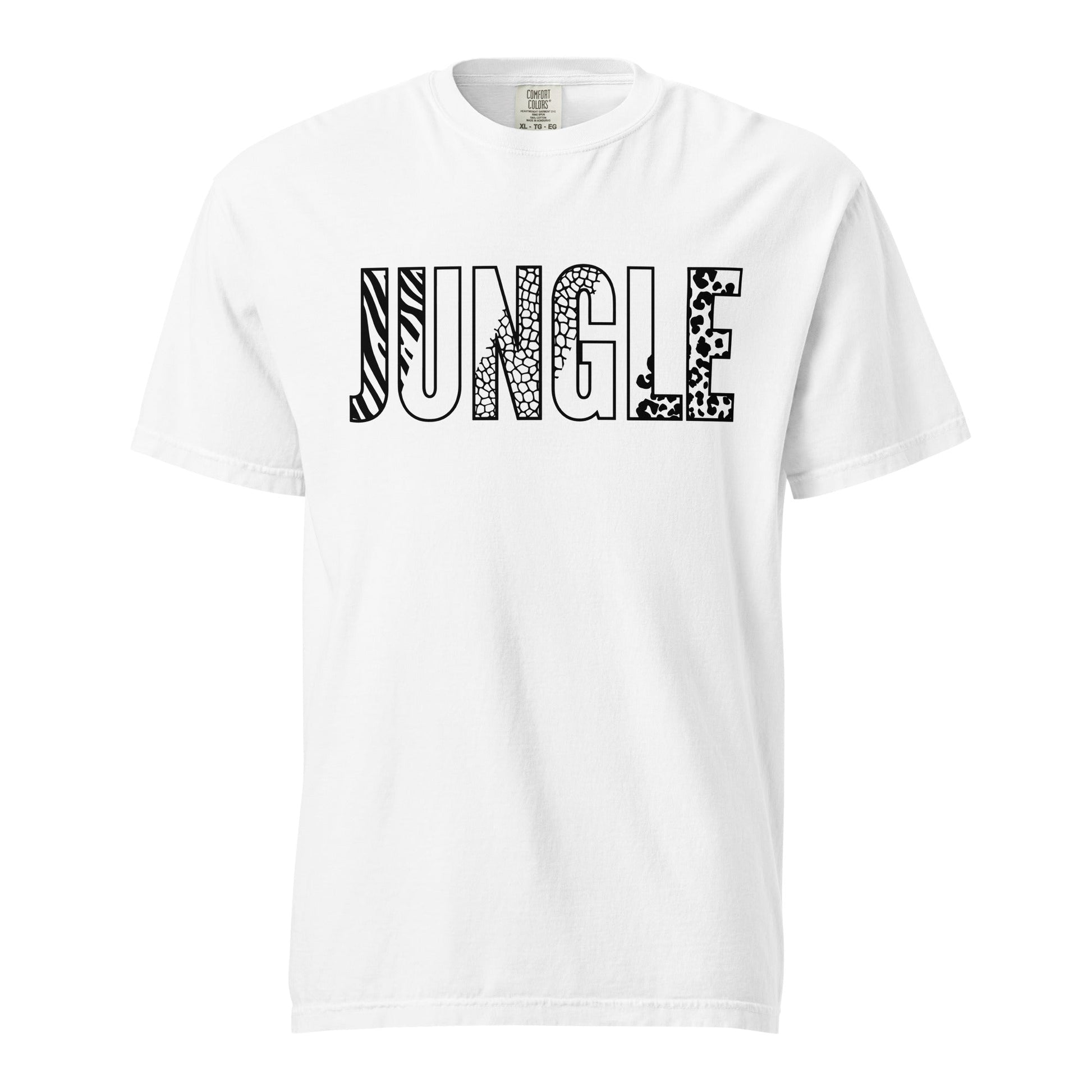 Signature | Comfort Colors T-Shirt | Jungle Studios | Crest Logo