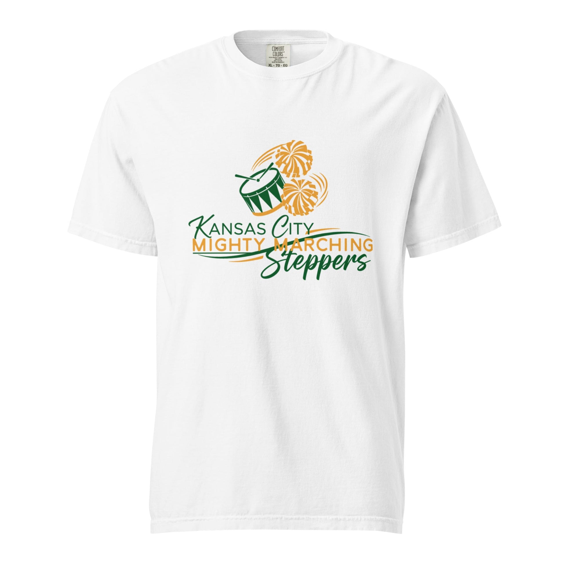 Signature | Comfort Colors T-Shirt | KC Mighty Marching Steppers | Script Logo