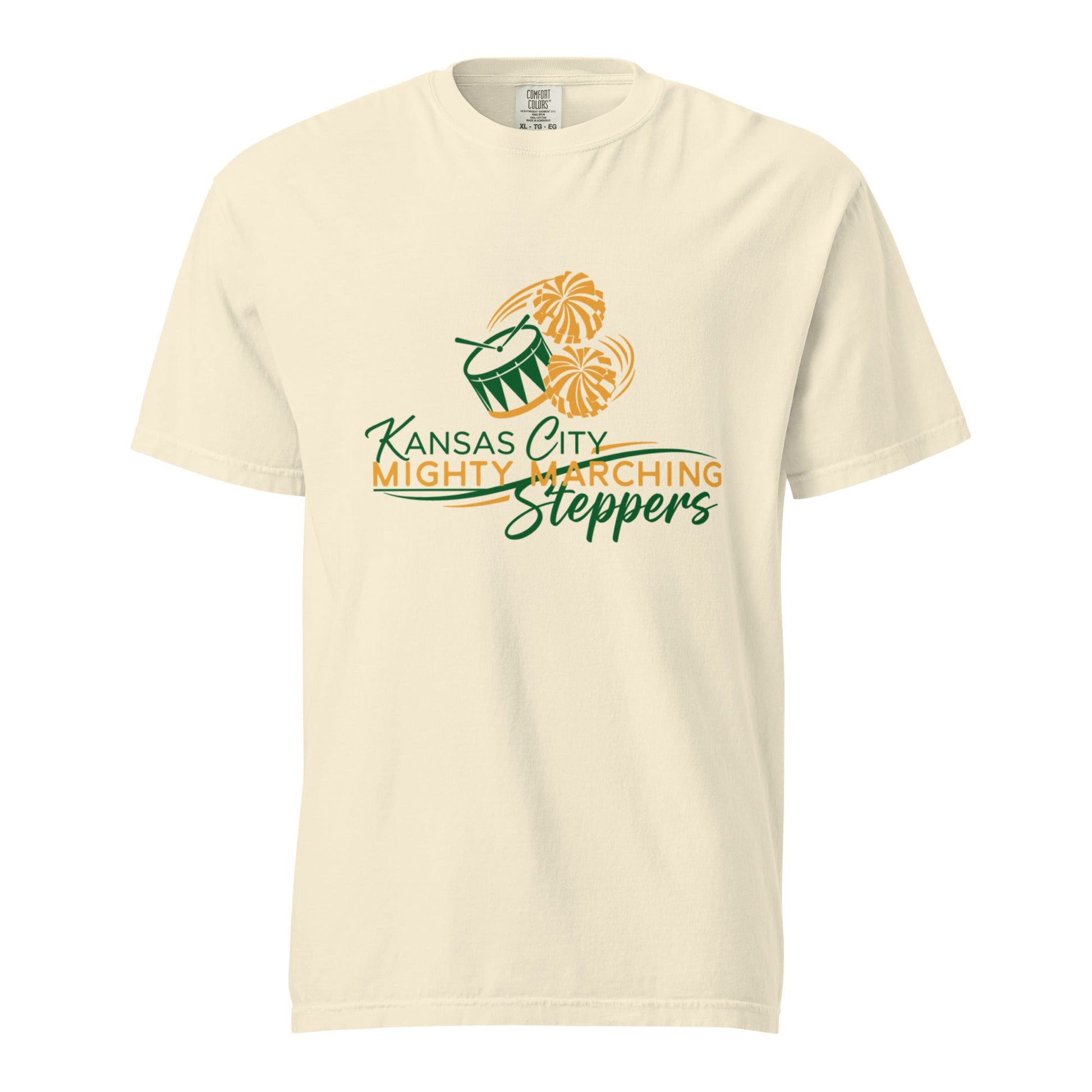 Signature | Comfort Colors T-Shirt | KC Mighty Marching Steppers | Script Logo