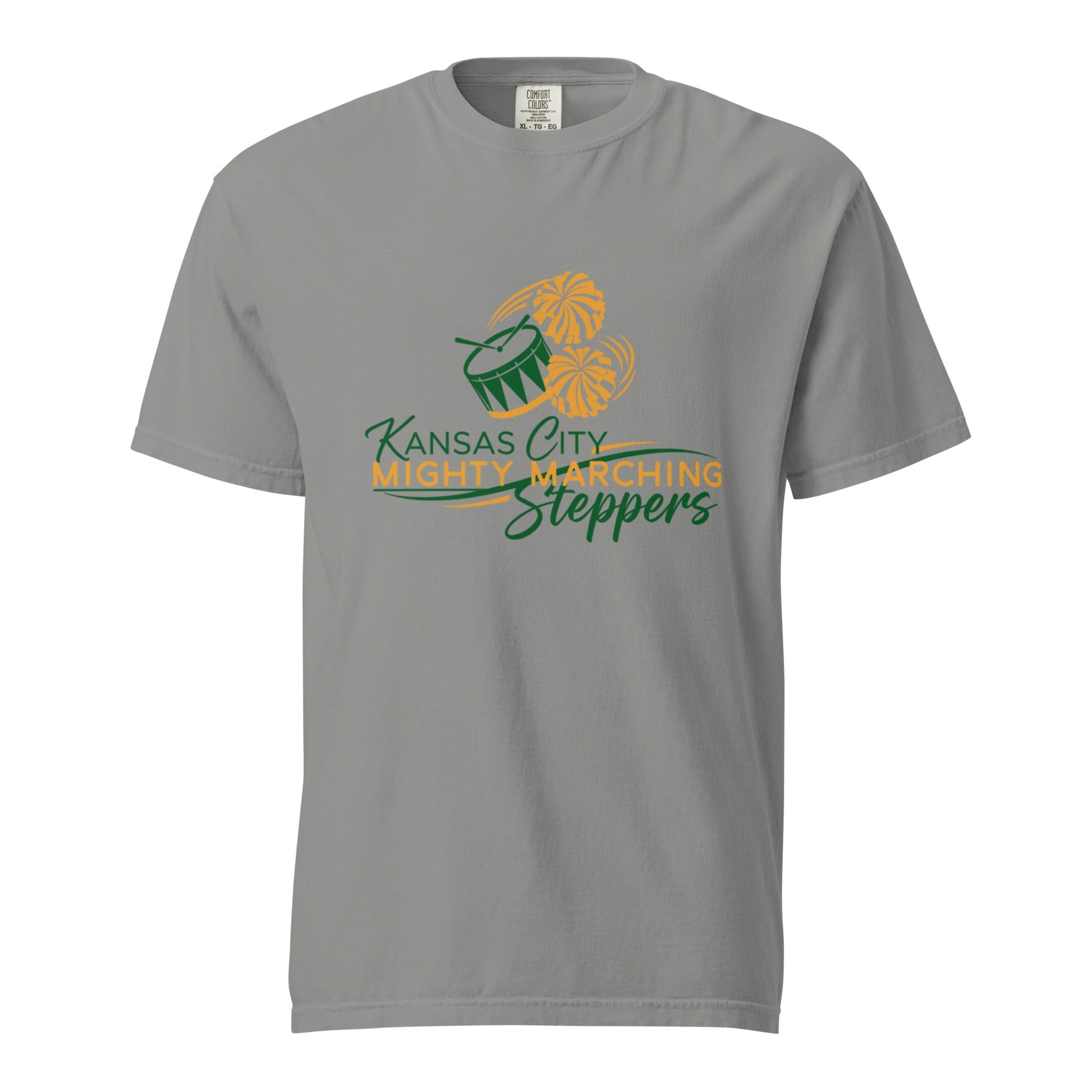 Signature | Comfort Colors T-Shirt | KC Mighty Marching Steppers | Script Logo