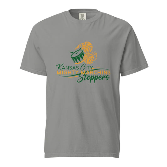 Signature | Comfort Colors T-Shirt | KC Mighty Marching Steppers | Script Logo
