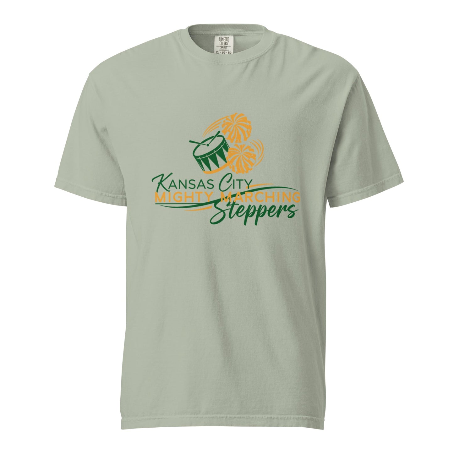 Signature | Comfort Colors T-Shirt | KC Mighty Marching Steppers | Script Logo