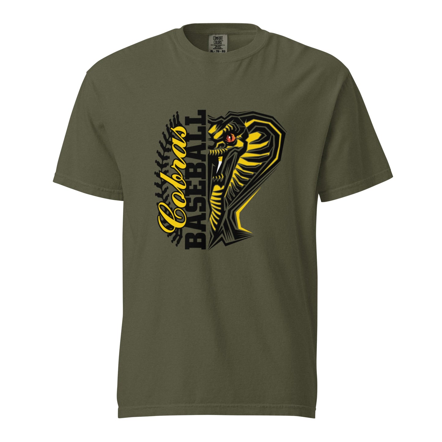 Signature | Comfort Colors T-Shirt | Keystone Cobras | Fang Crest Logo