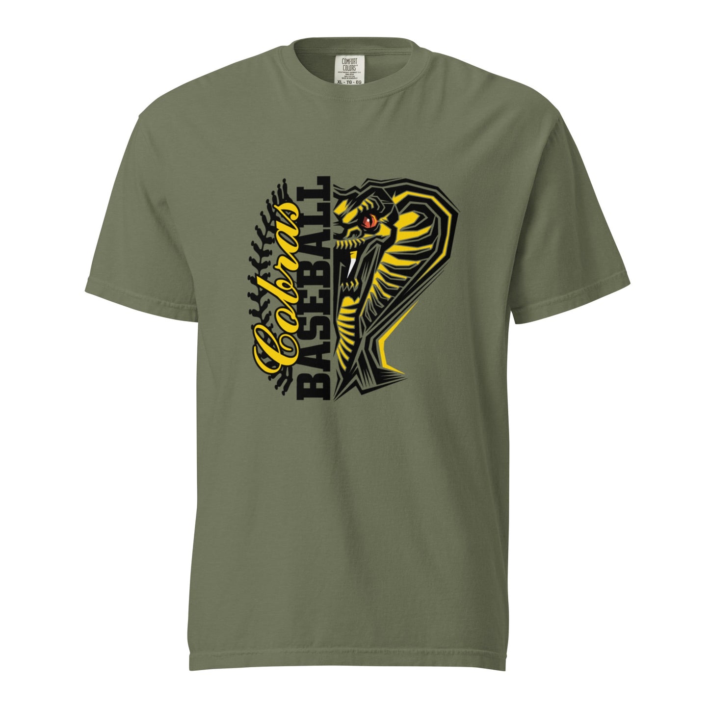 Signature | Comfort Colors T-Shirt | Keystone Cobras | Fang Crest Logo