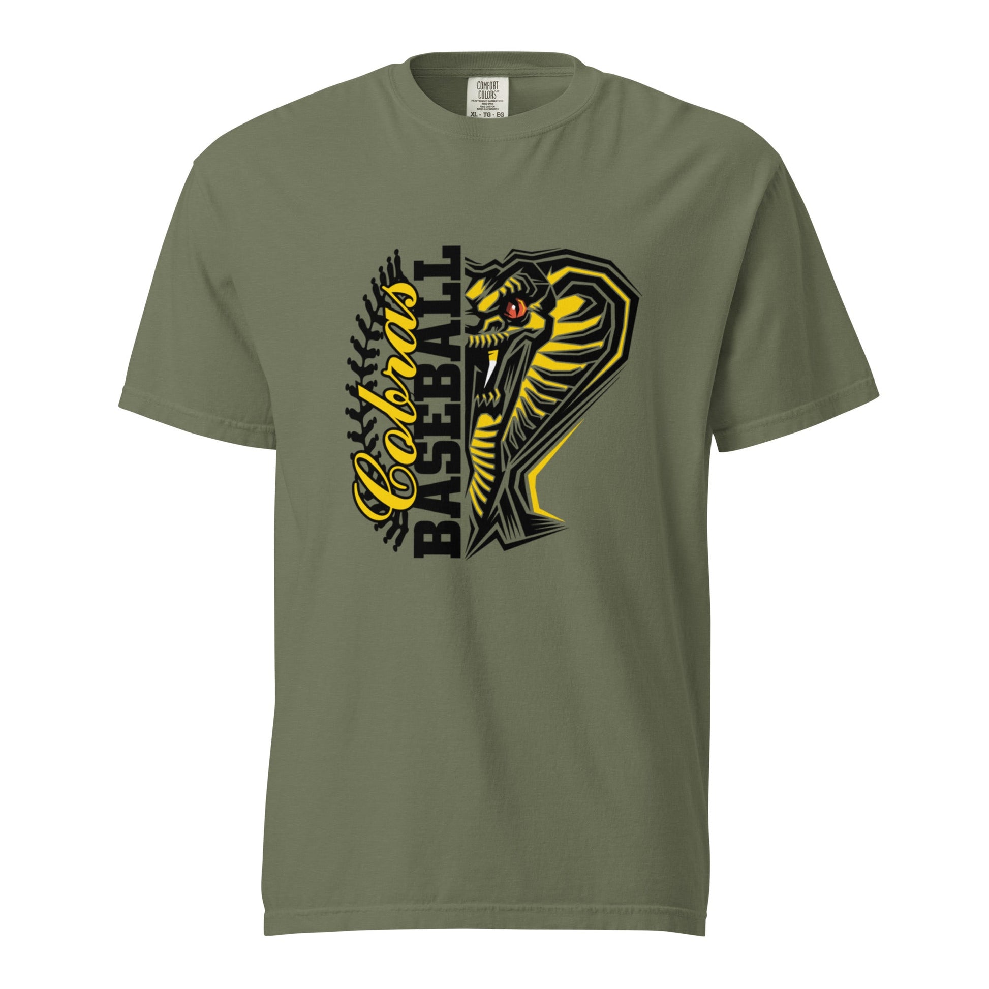 Signature | Comfort Colors T-Shirt | Keystone Cobras | Fang Crest Logo