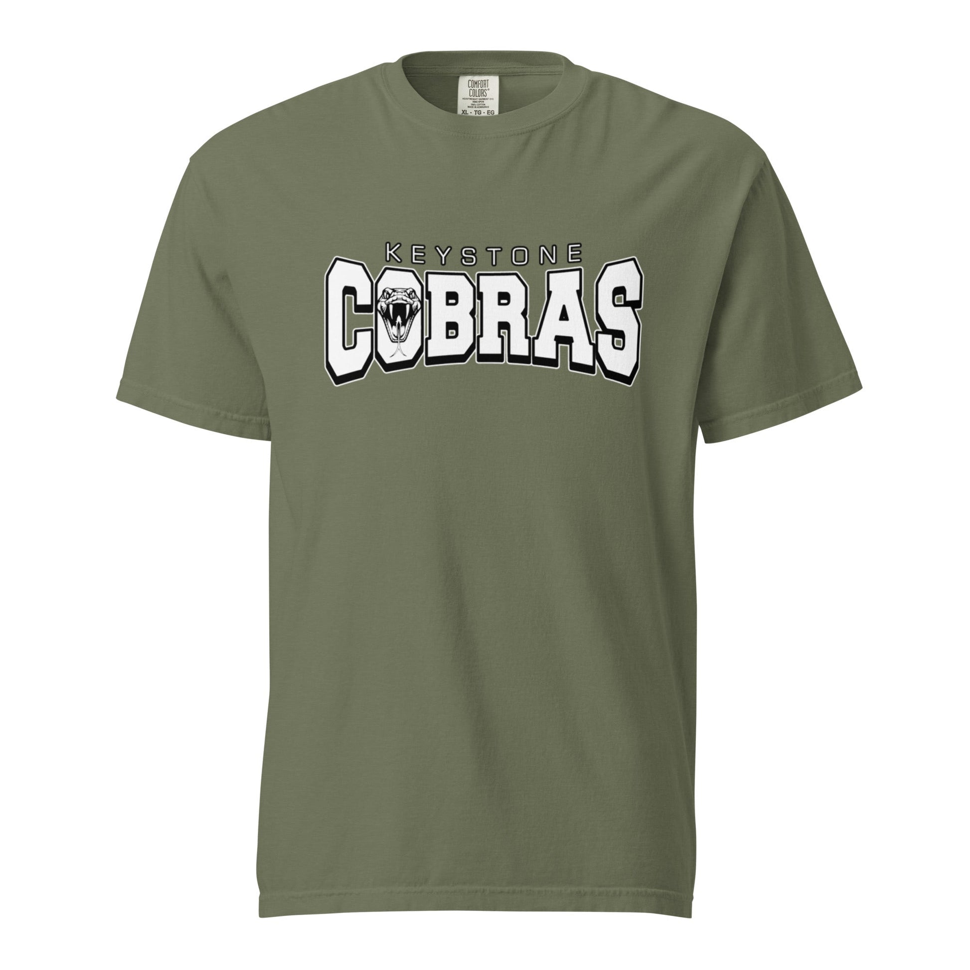 Signature | Comfort Colors T-Shirt | Keystone Cobras | Snake Mark Logo