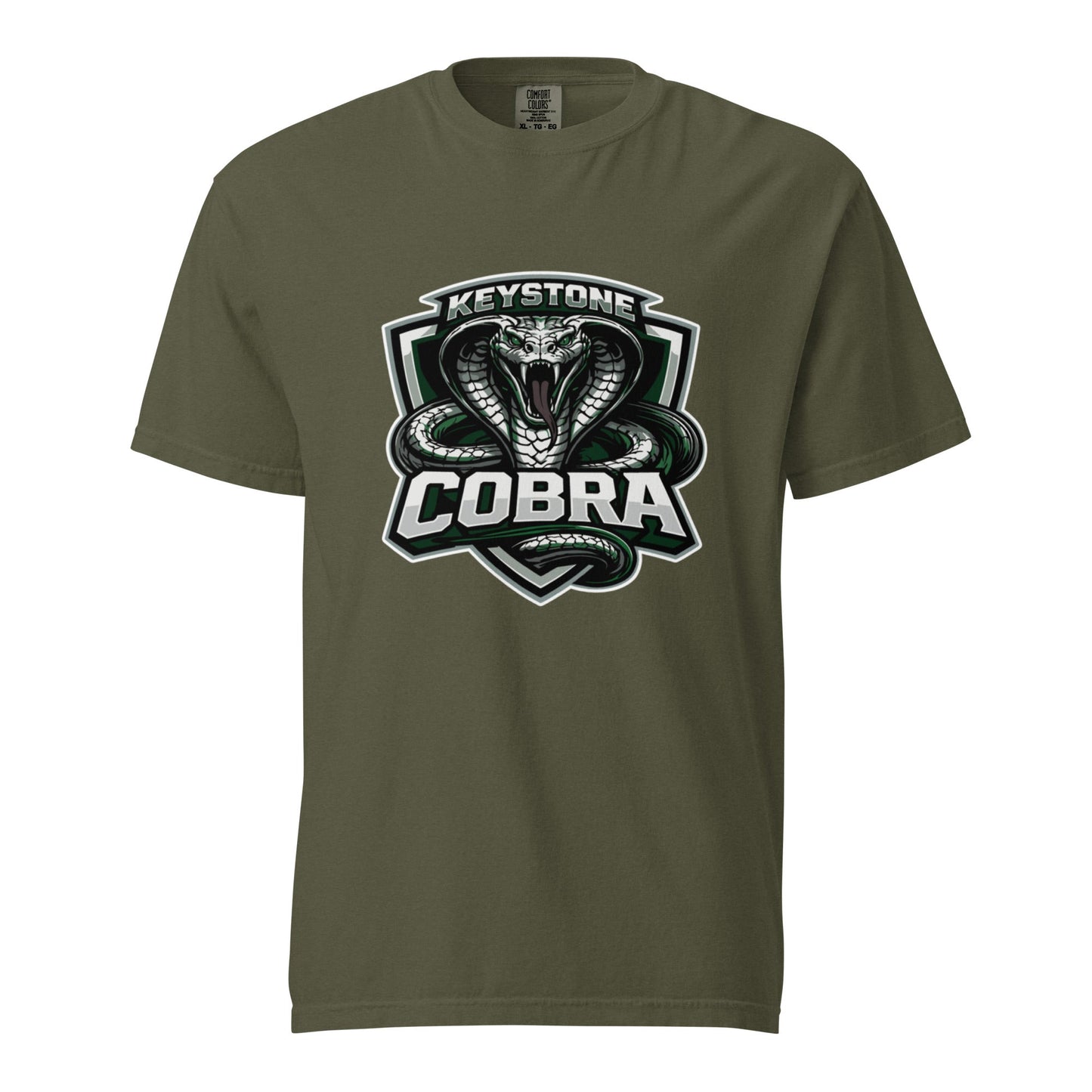 Signature | Comfort Colors T-Shirt | Keystone Cobras | Venom Guard Logo