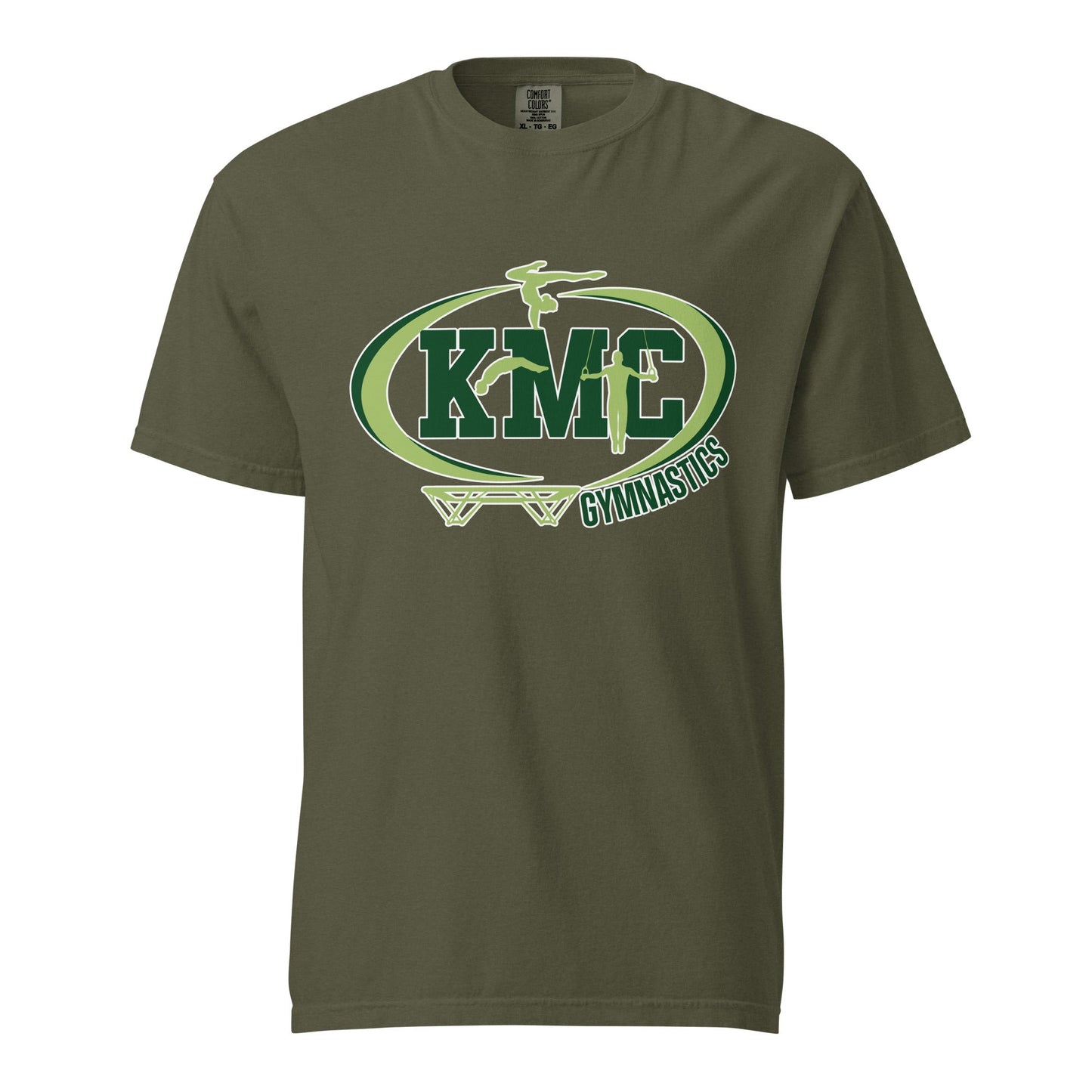Signature | Comfort Colors T-Shirt | KMC Dance & Gymnastics | Crest Logo