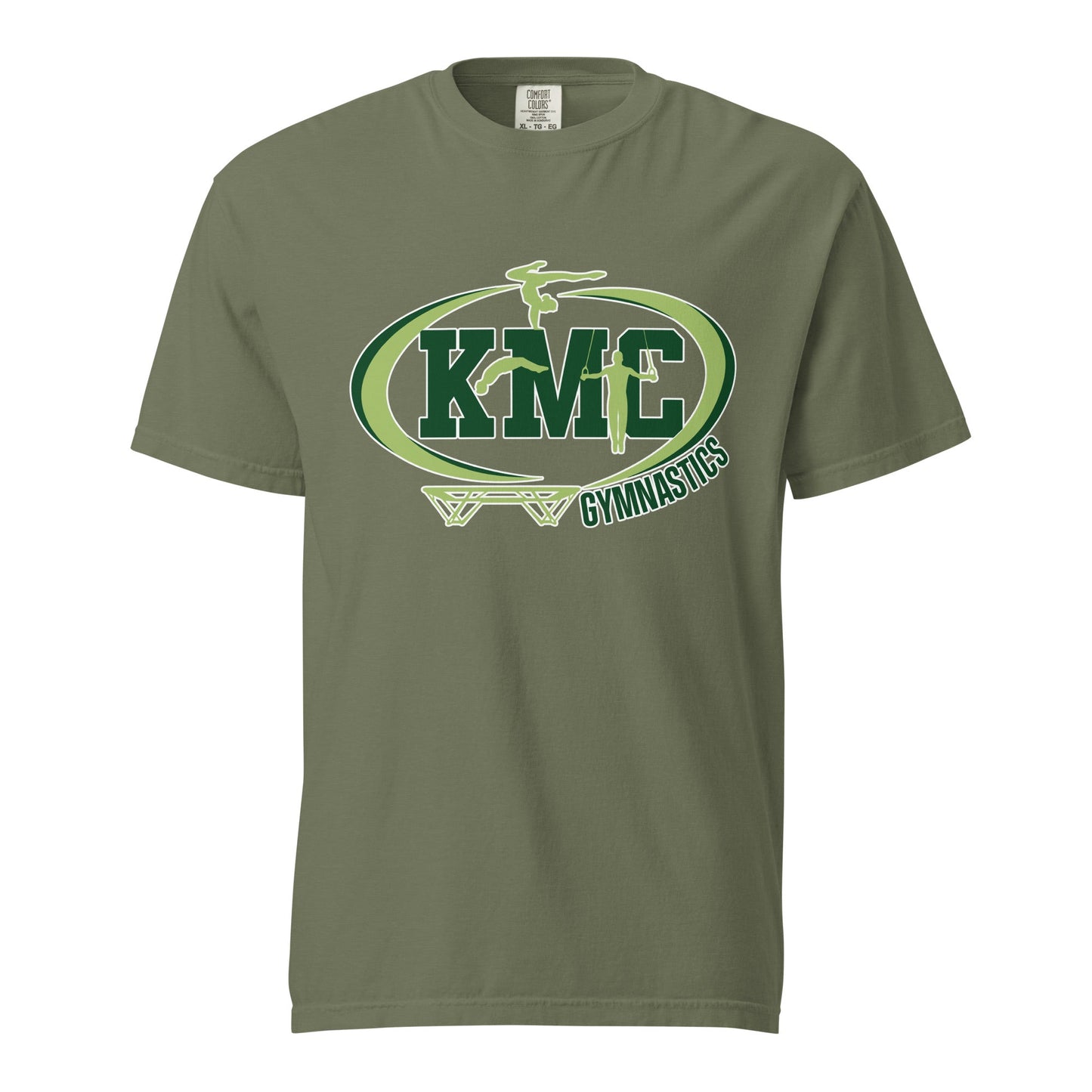 Signature | Comfort Colors T-Shirt | KMC Dance & Gymnastics | Crest Logo