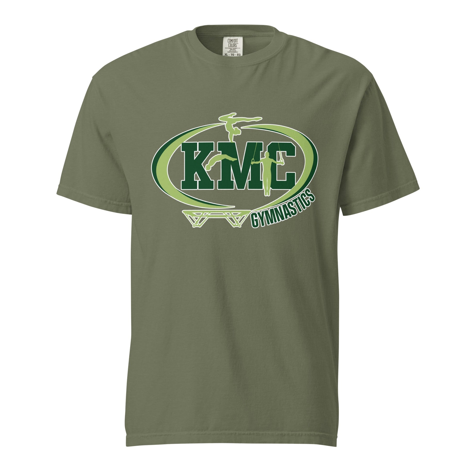 Signature | Comfort Colors T-Shirt | KMC Dance & Gymnastics | Crest Logo