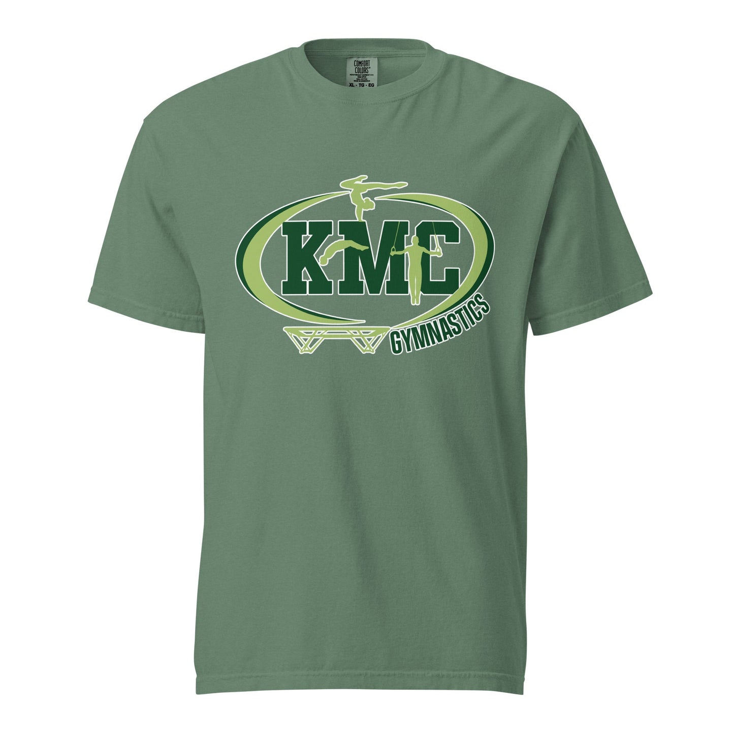 Signature | Comfort Colors T-Shirt | KMC Dance & Gymnastics | Crest Logo