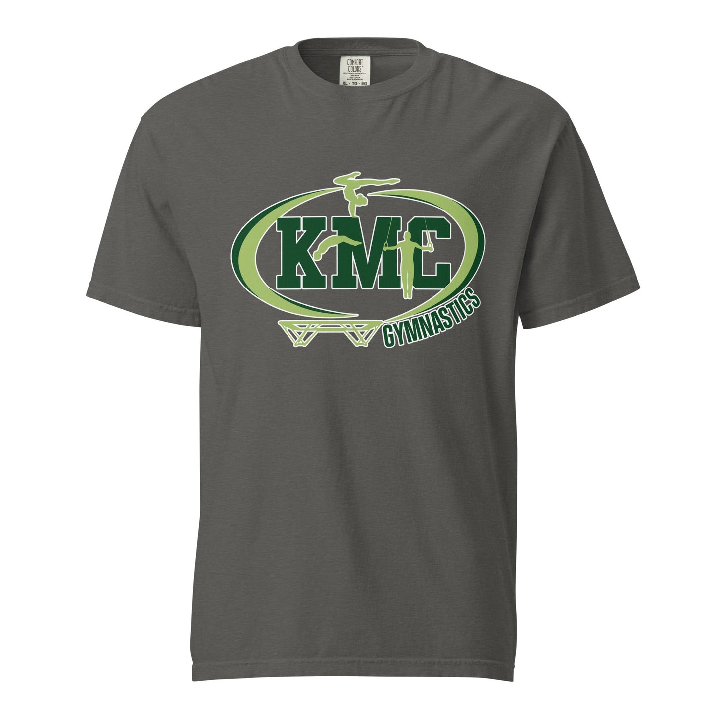 Signature | Comfort Colors T-Shirt | KMC Dance & Gymnastics | Crest Logo