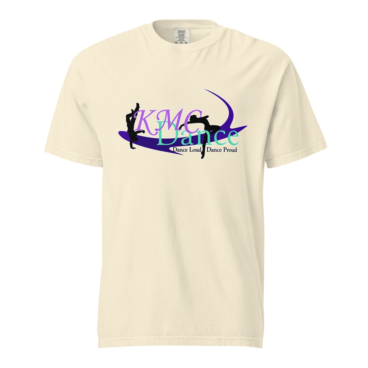 Signature | Comfort Colors T-Shirt | KMC Dance & Gymnastics | Emblem Logo