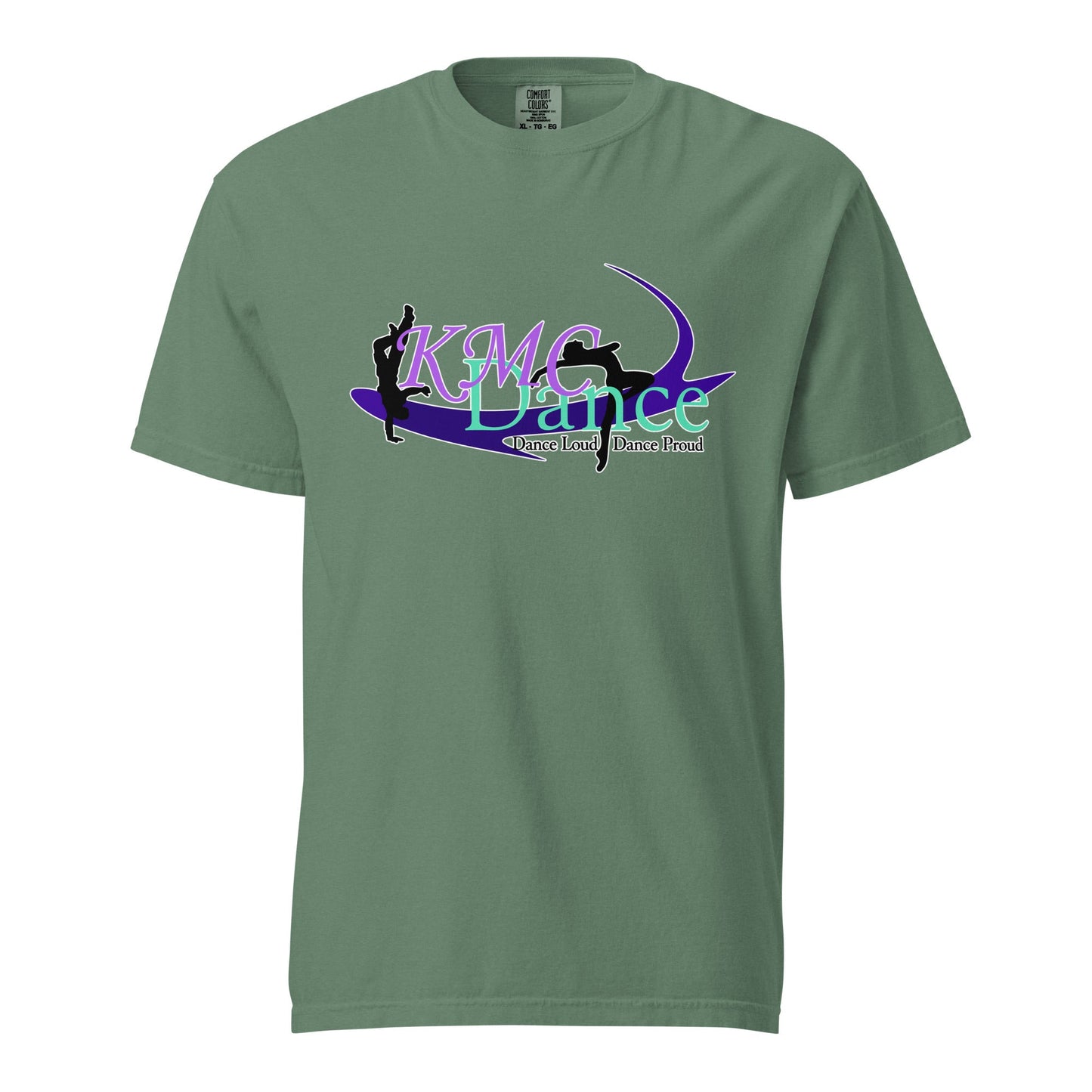 Signature | Comfort Colors T-Shirt | KMC Dance & Gymnastics | Emblem Logo