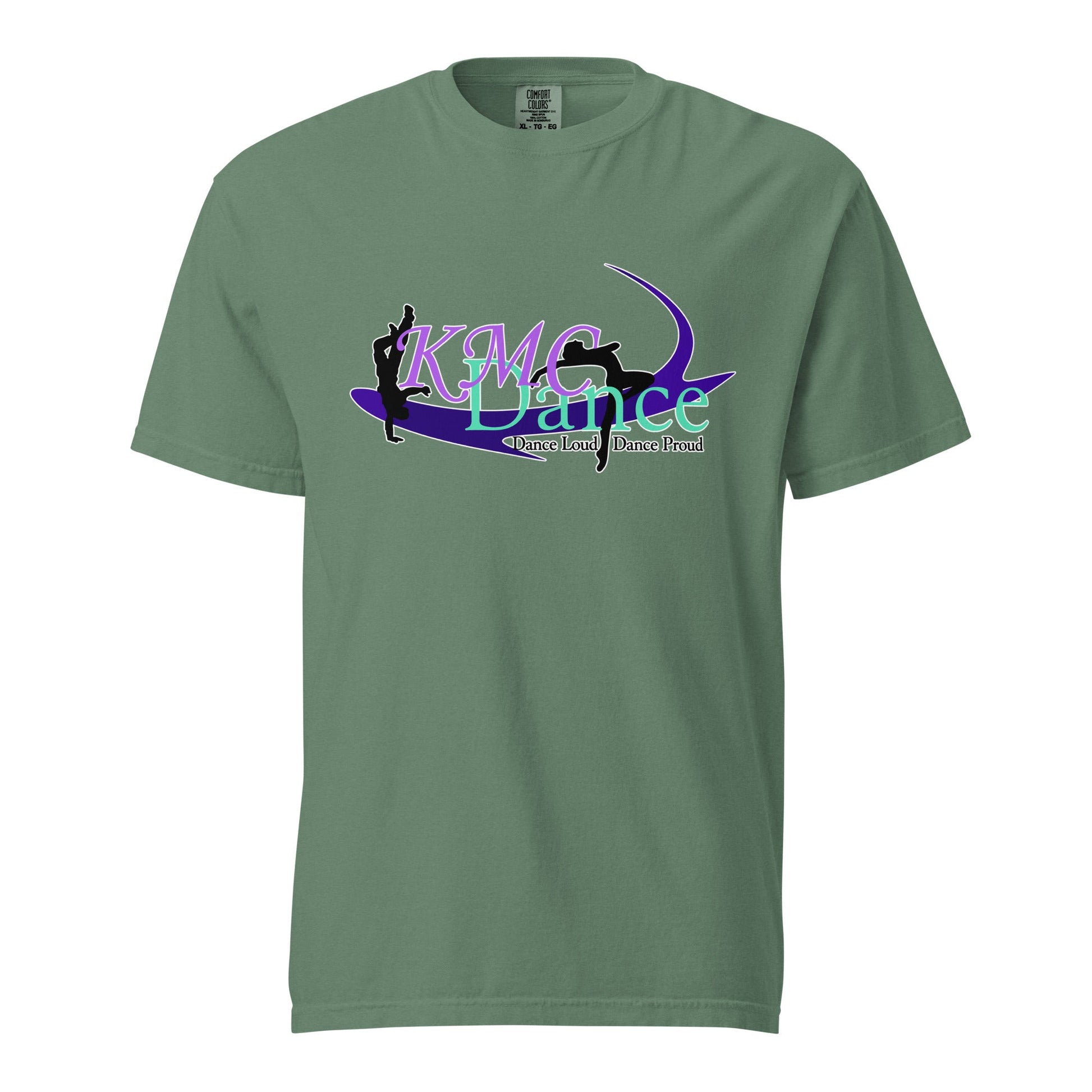 Signature | Comfort Colors T-Shirt | KMC Dance & Gymnastics | Emblem Logo