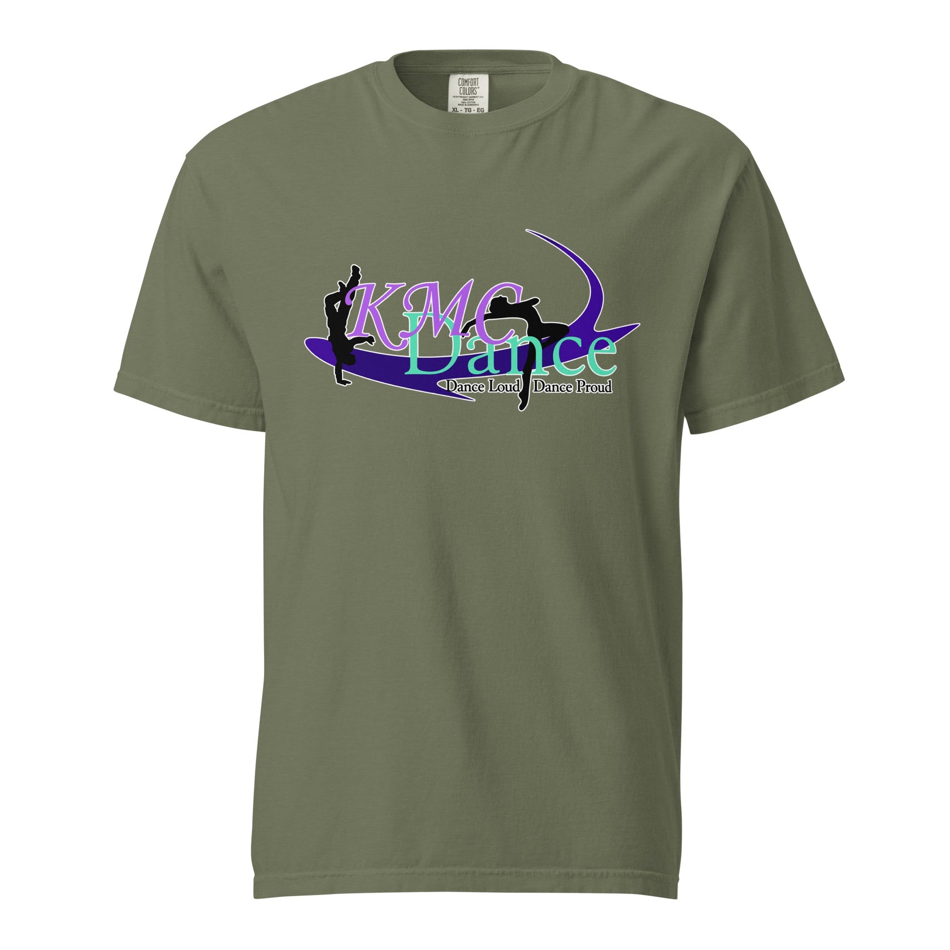 Signature | Comfort Colors T-Shirt | KMC Dance & Gymnastics | Emblem Logo