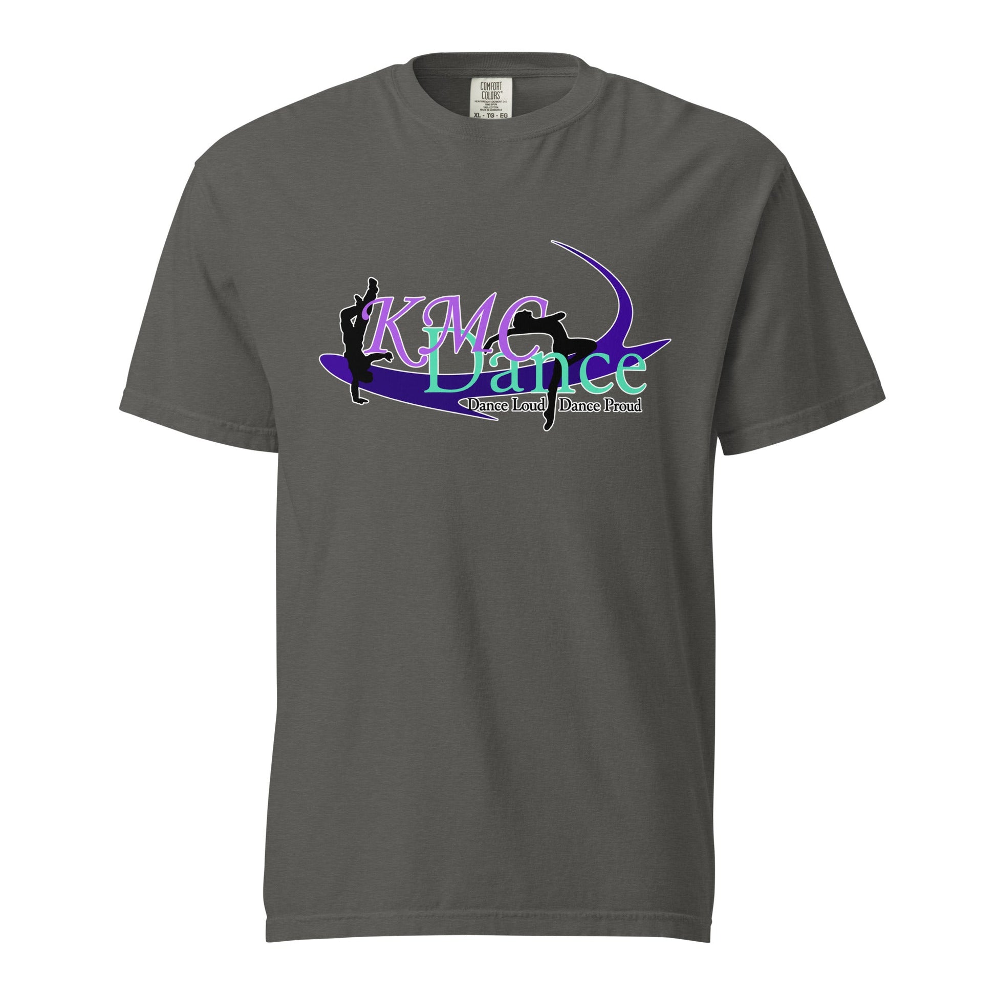 Signature | Comfort Colors T-Shirt | KMC Dance & Gymnastics | Emblem Logo