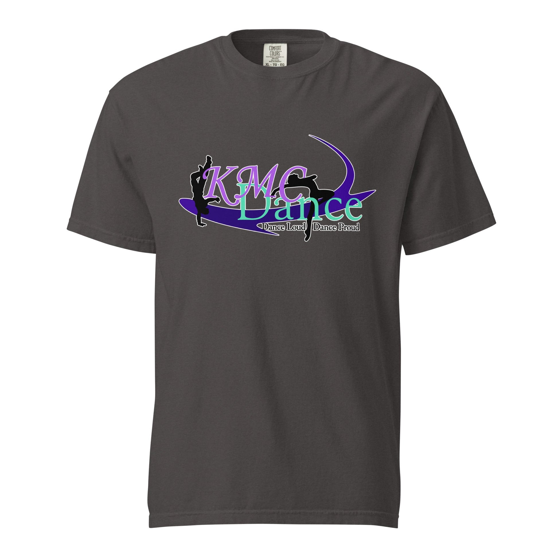 Signature | Comfort Colors T-Shirt | KMC Dance & Gymnastics | Emblem Logo