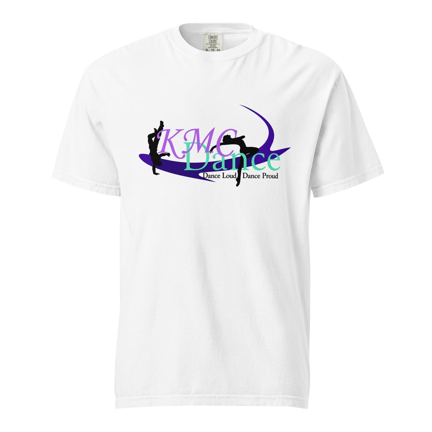 Signature | Comfort Colors T-Shirt | KMC Dance & Gymnastics | Emblem Logo