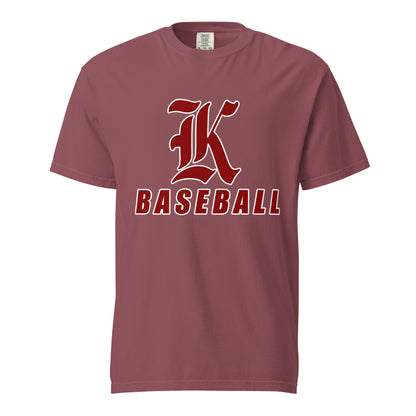 Signature | Comfort Colors T-Shirt | Kofa Baseball Booster Club | Vanguard Logo